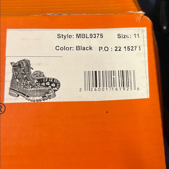 Milwaukee Black Leather Women’s motorcycle boots - Picture 7 of 7